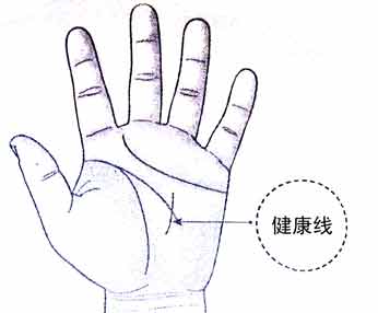 通过健康线手相看身体健康